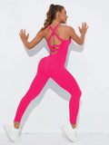 Shapewear Jumpsuit : Vibrant Pink