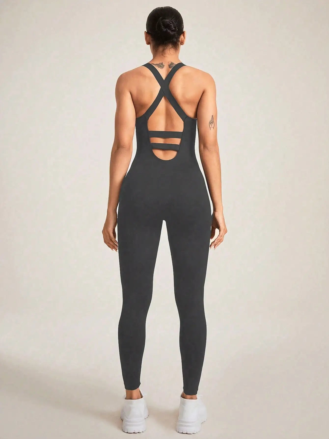 Shapewear Jumpsuit : Dark Grey
