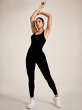 Shapewear Jumpsuit : Black