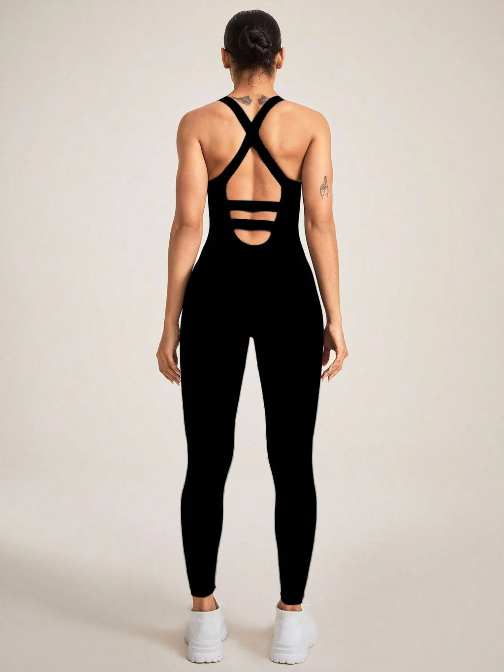 Shapewear Jumpsuit : Black